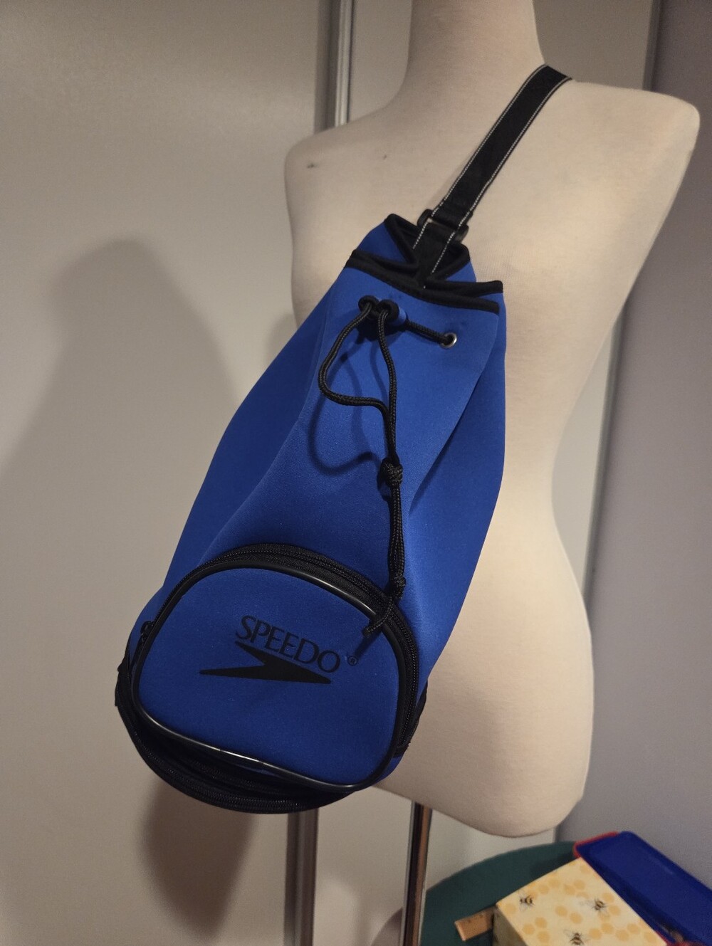Speedo Royal Blue Bucket Swim Sling Backpack